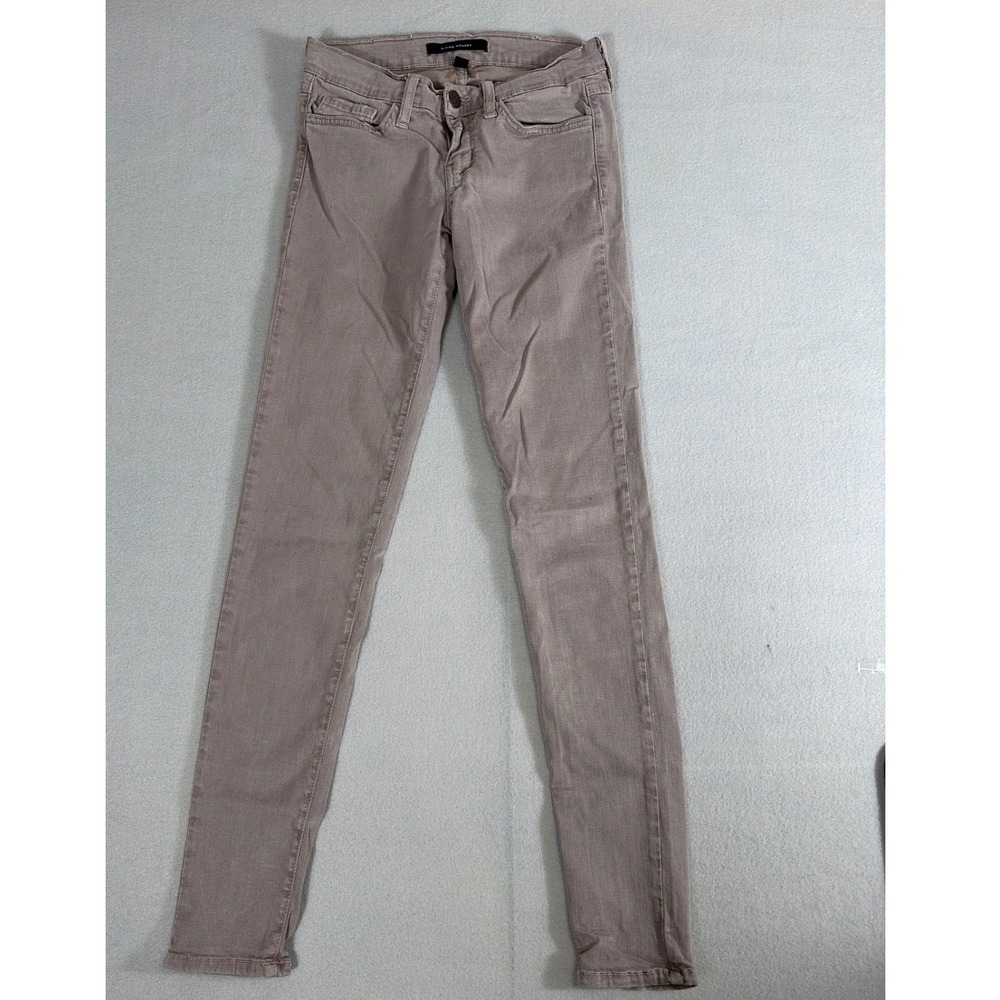 Flying Monkey Mauve Taupe Skinny Jeans Low Rise Style L9980 Size 25 Made in USA